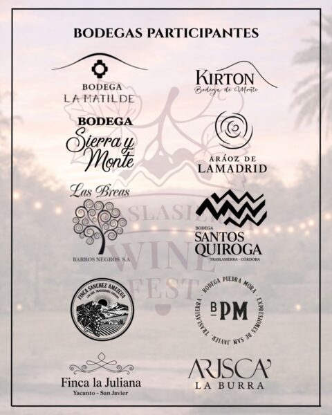 Traslasierra Wine Fest - Bodegas