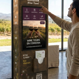 Totem en bodegas